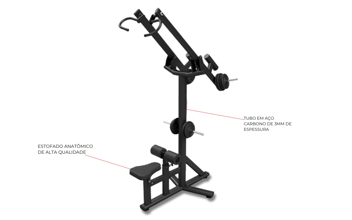 Puxador Alto Articulado